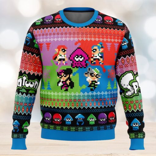 Heroes Splatoon 2 Ugly Christmas Sweater