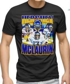 Hershey McLaurin West Virginia Mountaineers football vintage shirt