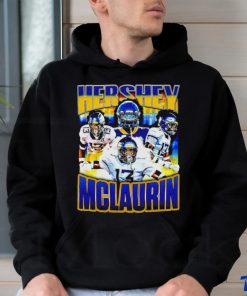 Hershey McLaurin West Virginia Mountaineers football vintage shirt