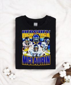 Hershey McLaurin West Virginia Mountaineers football vintage shirt