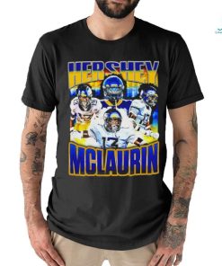 Hershey McLaurin West Virginia Mountaineers football vintage shirt