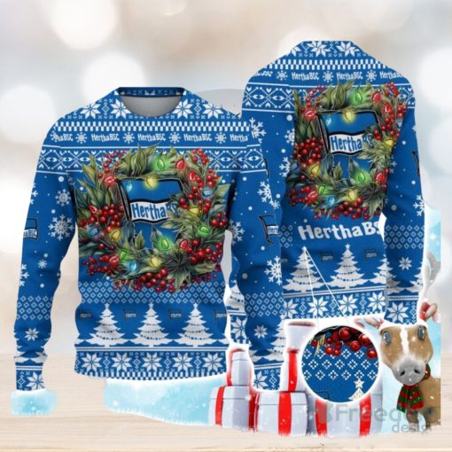 Hertha BSC Ugly Christmas Sweater Gift Ideas For Fans