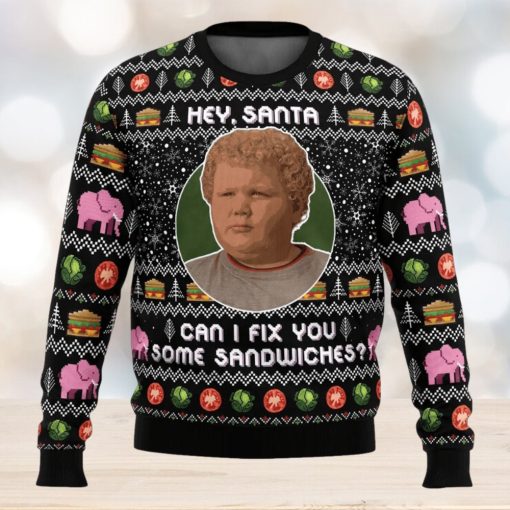 Hey Santa Can I Fix You Some Sandwiches Bad Santa Ugly Christmas Sweater