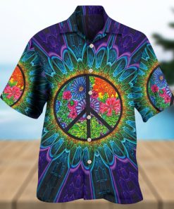 Hippie Sign Style Lover Hippie Hawaiian Shirt