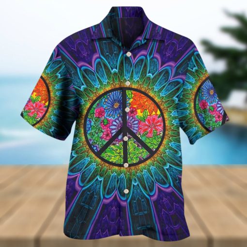 Hippie Sign Style Lover Hippie Hawaiian Shirt