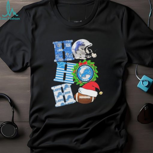 Ho Ho Ho Detroit Lions Football Christmas Shirt