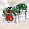 Funny Striped Christmas Pattern Christmas Unisex Ugly Sweater