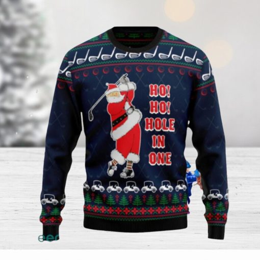 Ho Ho Hole In One Ugly Christmas Sweaters Gift For Men Women