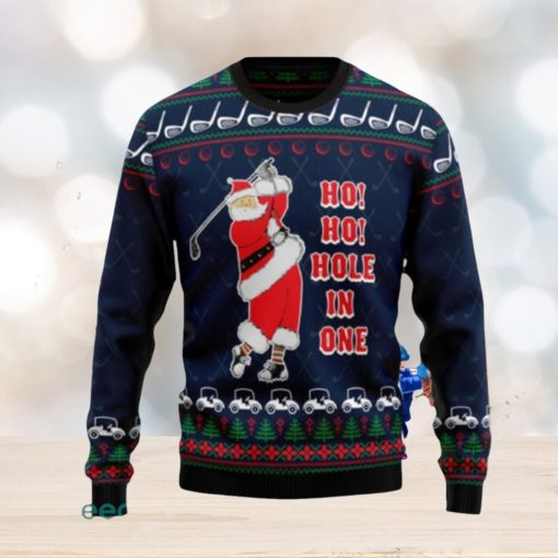 Ho Ho Hole In One Ugly Christmas Sweaters Gift For Men Women