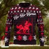 Ho Ho Horse Mounted Shooting For Fans Ugly Christmas Sweater Gift Familys