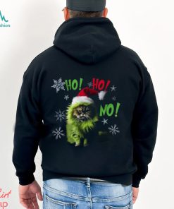 Ho Ho No Chrismast cat shirt