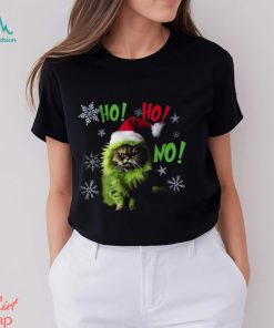 Ho Ho No Chrismast cat shirt, hoodie, sweater, long sleeve and tank top Ho Ho No Chrismast cat shirt