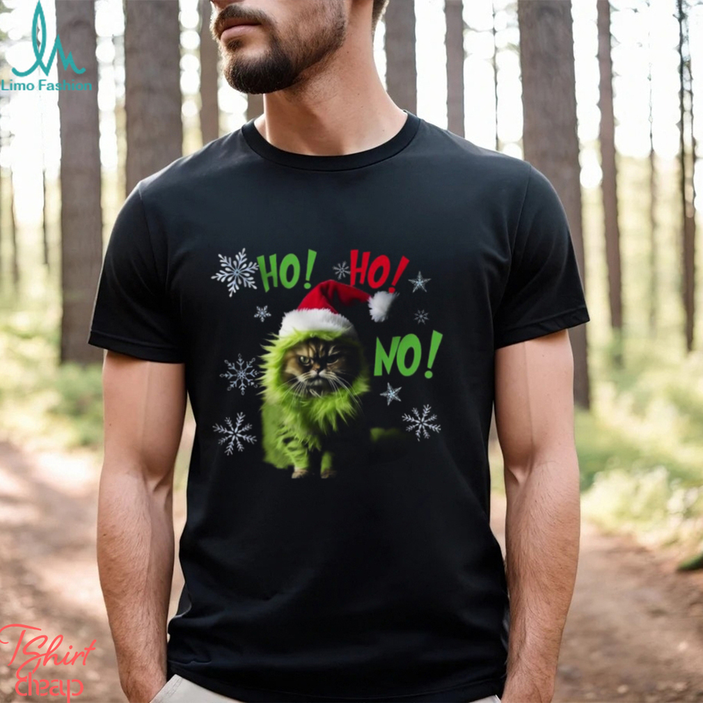 Ho Ho No Chrismast cat shirt Ho Ho No Chrismast cat shirt