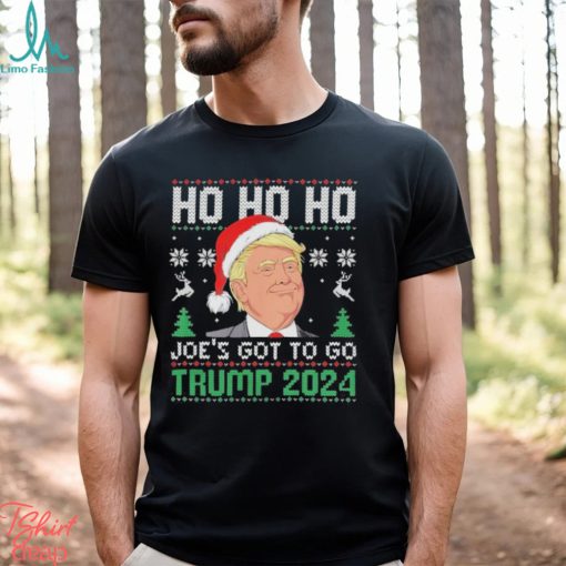 Ho ho ho Joe’s got to go Trump 2024 Ugly Merry Christmas Sweater