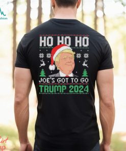 Ho ho ho Joe’s got to go Trump 2024 Ugly Merry Christmas Sweater