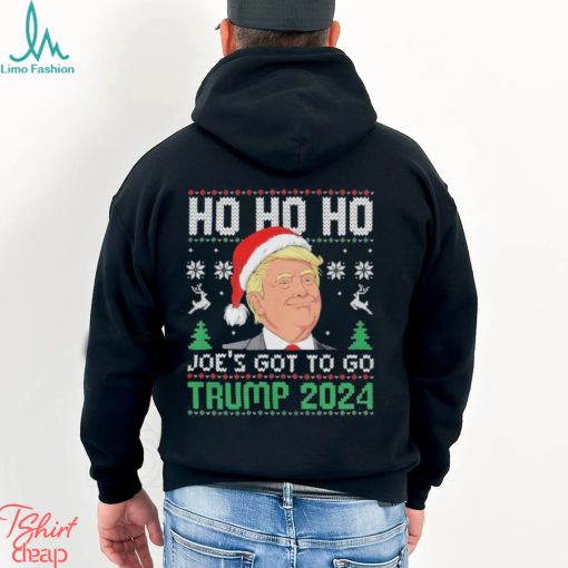 Ho ho ho Joe’s got to go Trump 2024 Ugly Merry Christmas Sweater