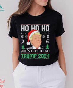 Ho ho ho Joe’s got to go Trump 2024 Ugly Merry Christmas Sweater