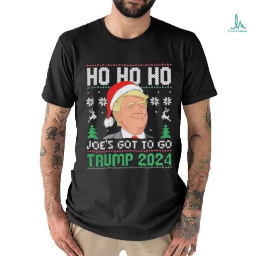 Ho ho ho Joe’s got to go Trump 2024 Ugly Merry Christmas shirt