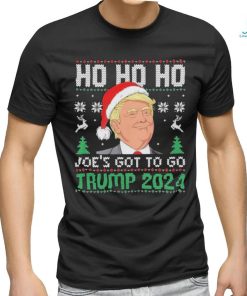 Ho ho ho Joe’s got to go Trump 2024 Ugly Merry Christmas shirt