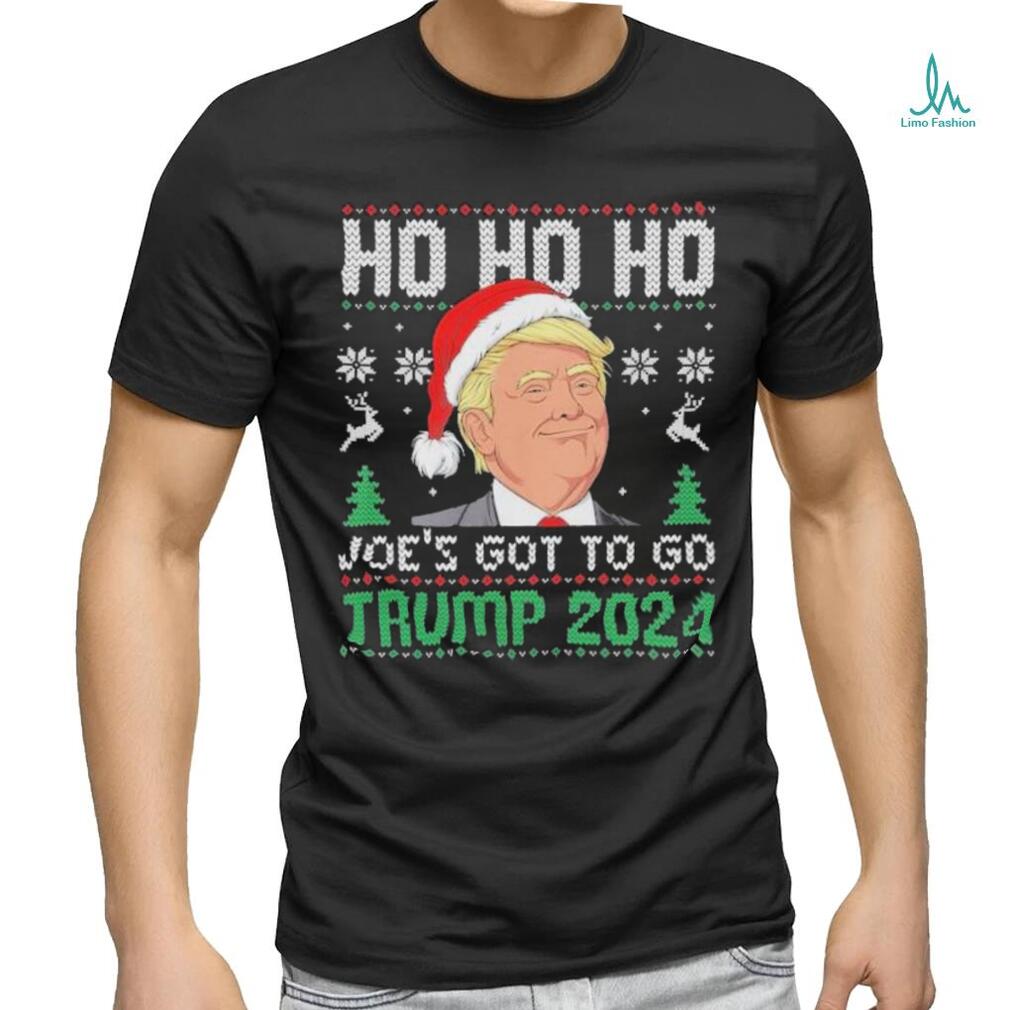 Ho ho ho Joe’s got to go Trump 2024 Ugly Merry Christmas shirt Ho ho ho Joe’s got to go Trump 2024 Ugly Merry Christmas shirt