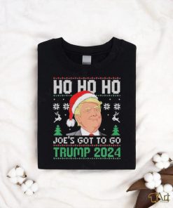 Ho ho ho Joe’s got to go Trump 2024 Ugly Merry Christmas shirt