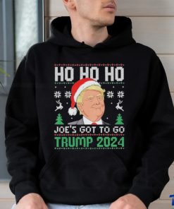 Ho ho ho Joe’s got to go Trump 2024 Ugly Merry Christmas shirt