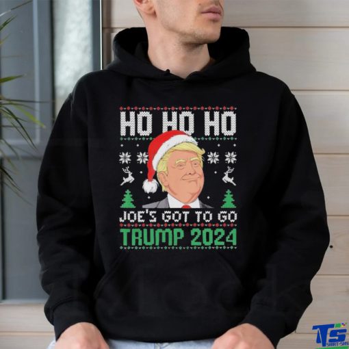 Ho ho ho Joe’s got to go Trump 2024 Ugly Merry Christmas shirt