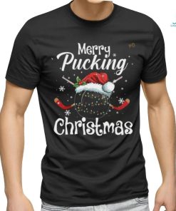 Hockey Puck & Santa Hat Shirt