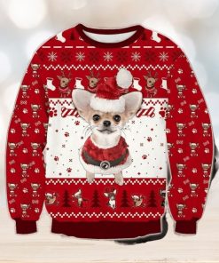 Holiday Chihuahua Ugly Christmas Sweater