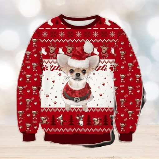 Holiday Chihuahua Ugly Christmas Sweater