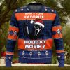 Ho Ho Horse Saddle Bronc Riding Rodeo Knitted Sweater Gift Fans For Men And Women Christmas