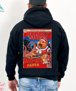 Holiday Stories The Gigantic Octo Cat Santa Christmas T Shirt
