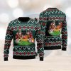 Funny Astronaut Fishing In Space Ugly Christmas Sweater Funny Gift For Men And Women Family Holidays