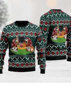 Holly Jolly Christmas Gnomes Ugly Sweater