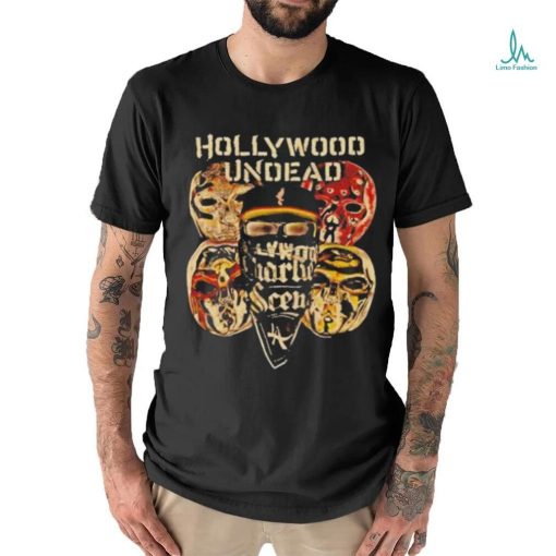 Hollywood Undead Mask 2023 Tour shirt