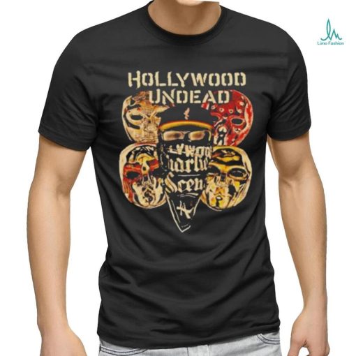 Hollywood Undead Mask 2023 Tour shirt