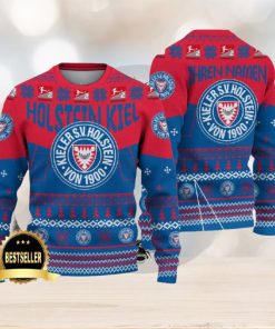 Holstein Kiel Ugly Christmas Sweater Logo Custom Name Gift Fans