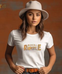 Homage Heather Royal 1989 Royal Rumble Retro Event Logo T Shirt
