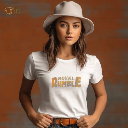 Homage Heather Royal 1989 Royal Rumble Retro Event Logo T Shirt