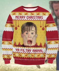 Home Alone Ya Filthy Animal Ugly Christmas Sweater