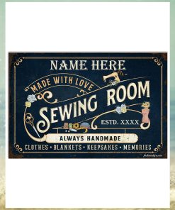 Home Decor For Sewing Lovers Horizontal Poster