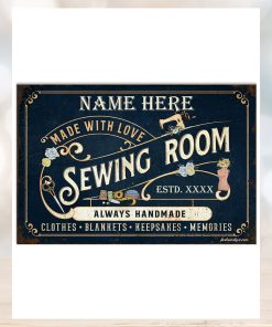 Home Decor For Sewing Lovers Horizontal Poster