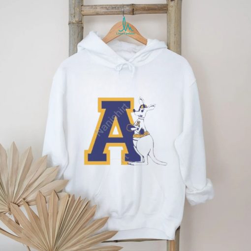 Homefield Gray Akron Zips Zippy shirt