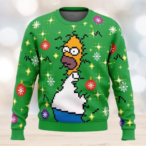 Homer Bush Meme The Simpsons Ugly Christmas Sweater