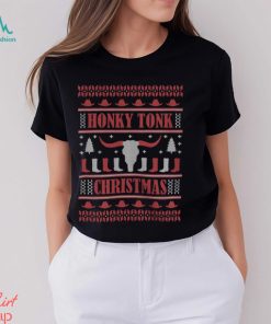 Honky Tonk Ugly Christmas Shirt