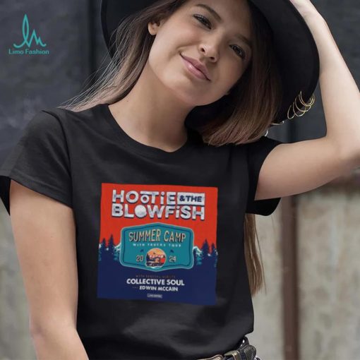 Hootie & The Blowfish Tap Collective Soul And Edwin Mccain For Summer Camp With Trucks Tour 2024 T Shirt