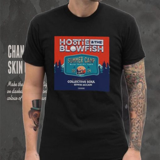 Hootie & The Blowfish Tap Collective Soul And Edwin Mccain For Summer Camp With Trucks Tour 2024 T Shirt