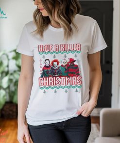 Horror Movies Characters Have A Killer Christmas Shirt