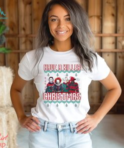 Horror Movies Characters Have A Killer Christmas Shirt