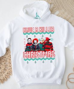 Horror character have a killer Christmas shirt